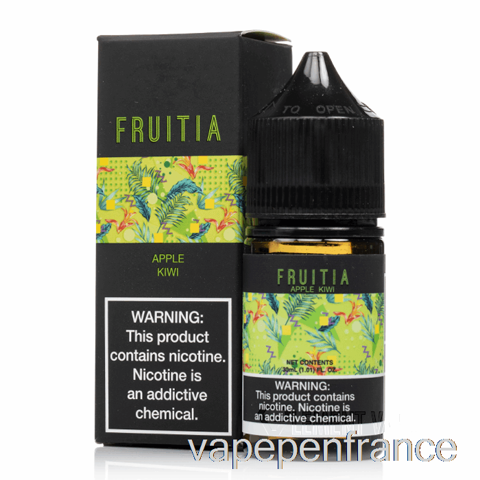 Pomme Kiwi - Sels De Fruitia - Stylo Vape 30ml 35mg